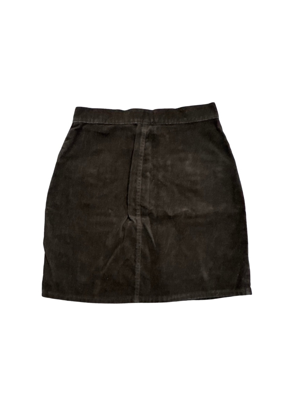 vintage Levi's SilverTab black corduroy cargo mini skirt - Picture 2 of 6